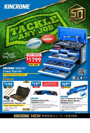 Kincrome Tsc Catalogue