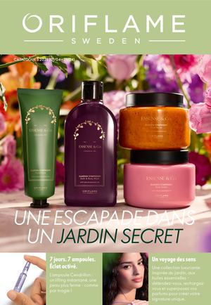 Oriflame Belgique du 01/04 au 21/04