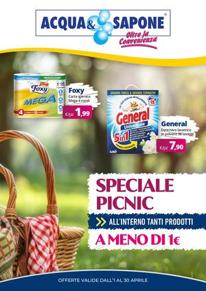 Volantino 4 A&S dall'1 al 30 aprile