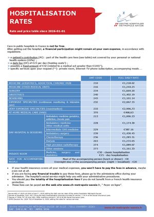 DAF.E.58–Tarifs_Anglais_Hospitalisation_2026-V2