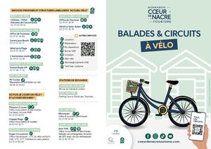 Cœur de Nacre à Vélo - La côte depuis Courseulles