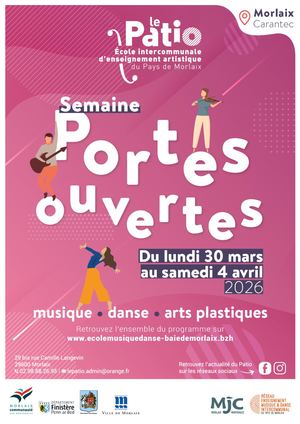 Programme Portes Ouvertes du Patio - 2026