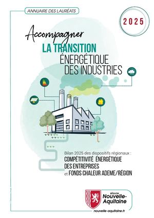 Annuaire Laureats Competitivité Energetique Fonds chaleur