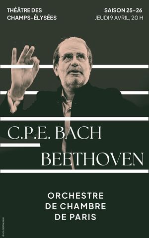 Programme concert 9 avril Théâtre des Champs-Elysées