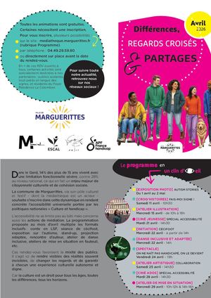 Mois Du Handicap Avril