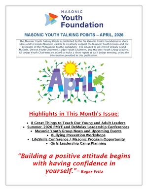 Masonic Youth Talking Points - April 2026