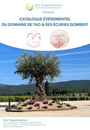 Domaine de Tao & Écuries Gombert : lieu de séminaire, réception et team building dans le Var | Var Organisation
