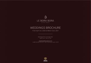Le Bora Bora_EN_Weddings_2026/2027