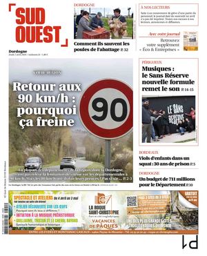 Sud Ouest Jeudi 02 Avril 2026