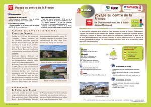 Voyage au Centre de la France_Livret
