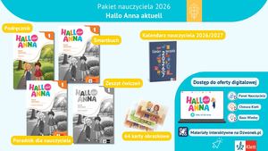 HALLO ANNA AKTUELL - Pakiet naucz. 2026