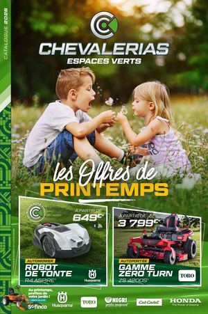 Chevalerias Catalogue Printemps 2026