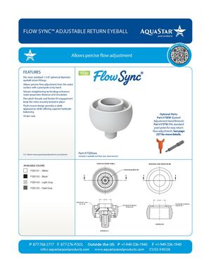 FSEKxxx_Flow Sync Adjustable Return Eyeball (CS252)