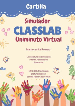 Cartilla Simulador ClassLab Uniminuto virtual