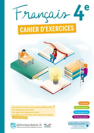 Français 4e - Cahier d'exercices