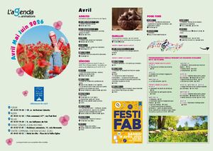 Agenda Animations Avril Mai Juin 2026