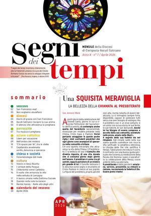 Segni Dei Tempi N 7 Aprile 2026