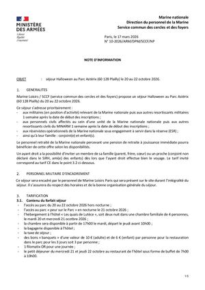Note D'information N10 2026 Séjour à Astérix Halloween Du 20 Au 22 Octobre 26