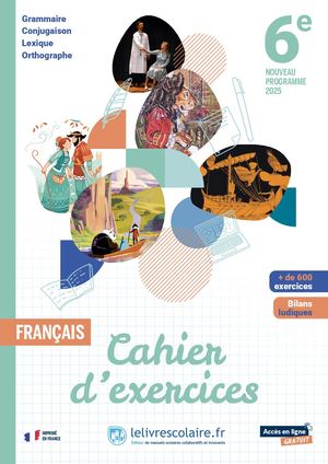 Cahier d'exercices de Français 6e