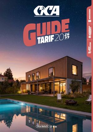 GUIDE TARIF CICA 2026/2027