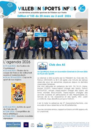 Villebon Sports Infos 105