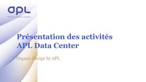 Présentation APL Data Center 2025 (FR)