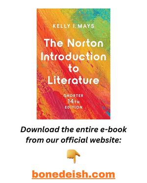 The Norton Introduction to Literature, Shorter Fourteenth Edition (2021, W W Norton & Company) pdf