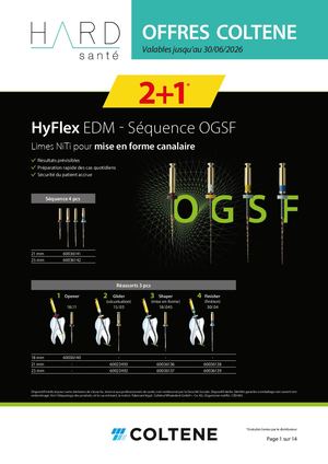 Réunion Santé - Offres Fabricants - Coltène Cabinet - 01 01 2026 - 30 06 2026