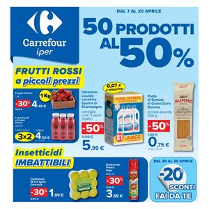 Volantino Carrefour Iper Dal 07 Al 20 Aprile 2026