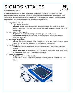Signos Vitales Primeros Auxilios