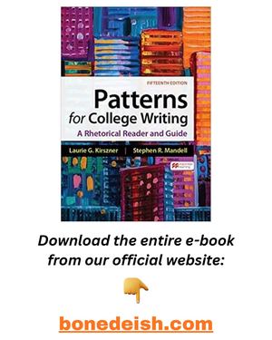 Patterns for College Writing A Rhetorical Reader and Guide Fifteenth Edition pdf