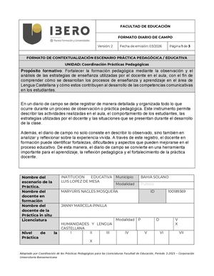 Diario Campo Pp Maryuris Nagles 1