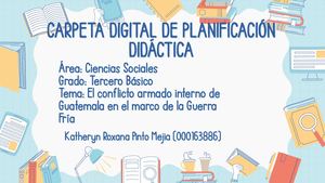 Presentación Educativa Proyecto De Grupo Ilustrado Sencillo Azul Claro Y Blanco