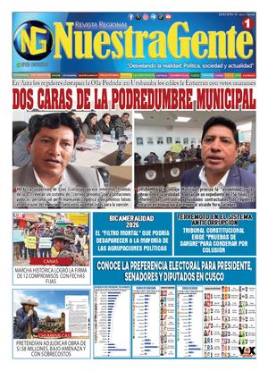 Edición Nº 0077/2026 Revista Regional "Nuestra Gente"