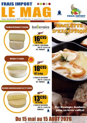 Promotion Fromage Raclette