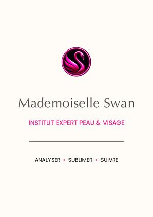 Carte de soins Mademoiselle Swan