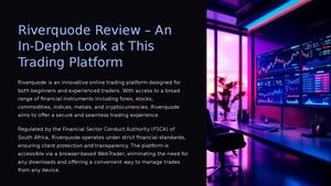 Riverquode Review – Secure & Intuitive Trading for Beginners and Experts
