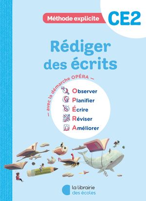 Méthode explicite CE2 (2026) - Rédiger des écrits  - Cahier d'exercices