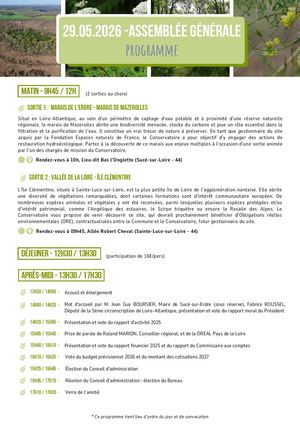 Calaméo - Programme de l'Assemblée générale 2026