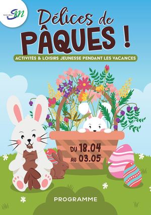 Programme vacances de Pâques 2026