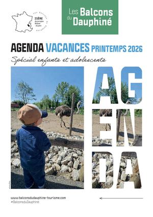 Agenda vacances printemps 2026