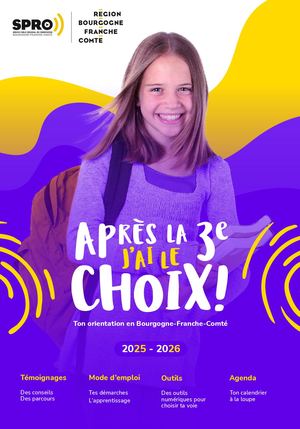 Après la 3e j'ai le choix ! - Année scolaire 2024-2025