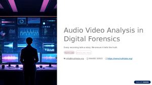 Audio Video Analysis In Digital Forensics