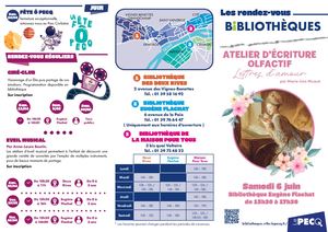 Programme du 2e trimestre 2026 des bibliothèques du Pecq