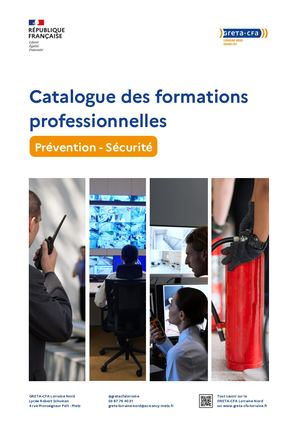 Offre Prévention - Sécurité - Pro