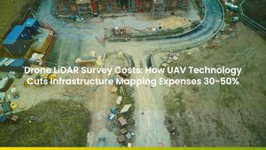 Drone LiDAR Survey Costs: How UAV Technology Cuts Infrastructure Mapping Expenses 30-50%