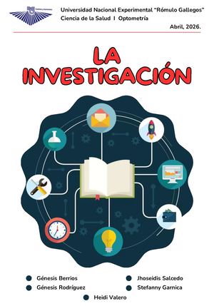 La Investigación y sus tipos