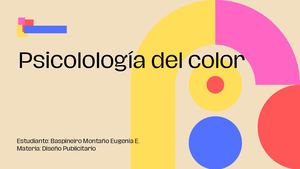 Psicolologia Del Color - Afiche de Cine