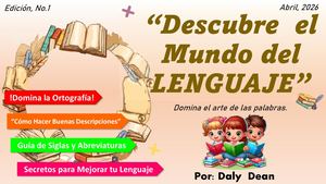 Descubre  El  Mundo Del LENGUAJE Revista