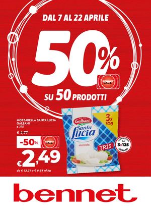 Volantino Bennet Dal 07 Al 22 Aprile 2026